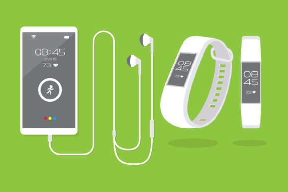Download Smartphone and Fitness Activity Tracker - Smart Collection