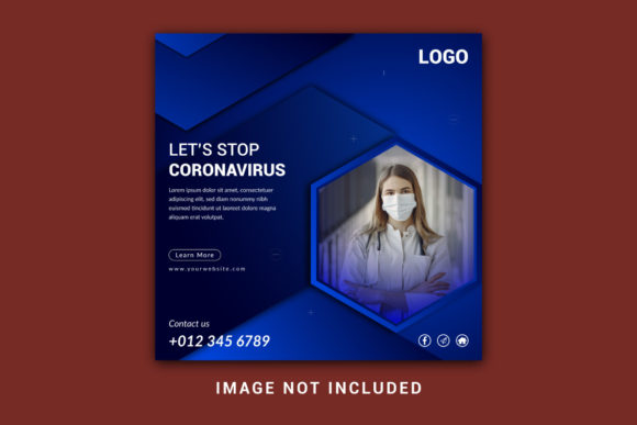 Download Social Media Ads Banner for Corona Virus - Social Collection