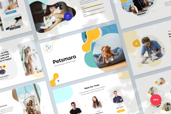 Download Pet Care PowerPoint Template - Care Collection