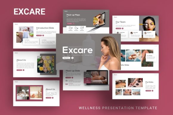 Download Presentation Template - Excare - Care Collection