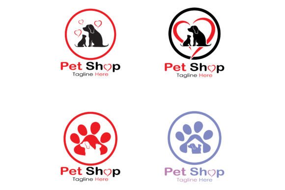 Download Pet Shop Logo Design Icon Illustration - Premium Resources