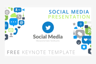 Download Social Media Presentation Keynote Template - Social Collection