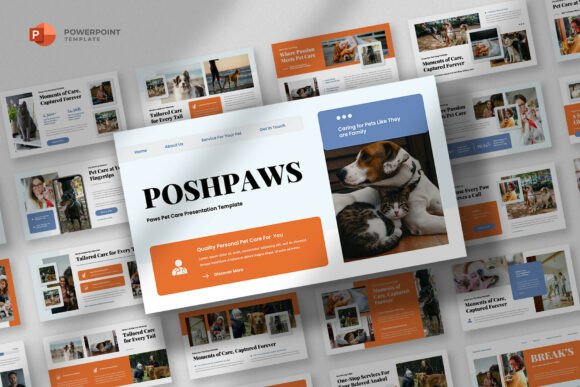 Download Pet Care &amp; Veterinary Powerpoint - Care Collection