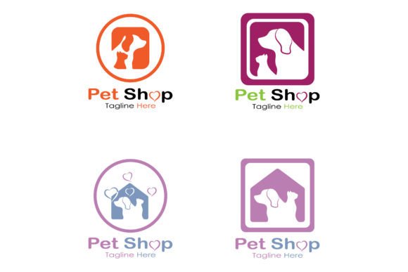 Download Pet Shop Logo Design Icon Illustration - Premium Resources
