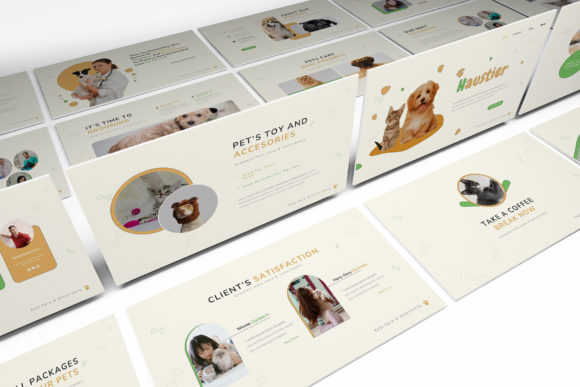 Download Haustier Pet Care Powerpoint Template - Care Collection
