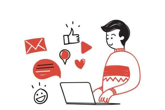 Download Doodle Internet Social Networking - Social Collection